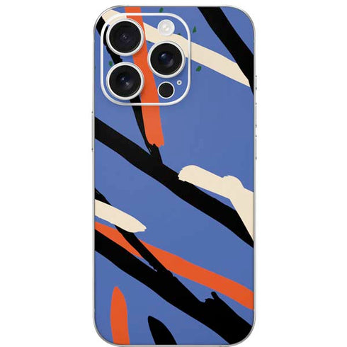 Abstract Lines iPhone 16 Pro Skin